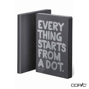 Nuuna Noktalı Premium Defter Everything Starts From A Dot  A5 120 gr 256 Sayfa