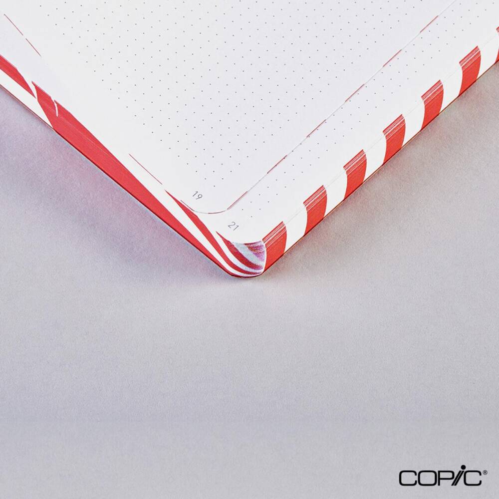 Nuuna Noktalı Premium Defter Fancy Fans A6 120 gr 176 Sayfa