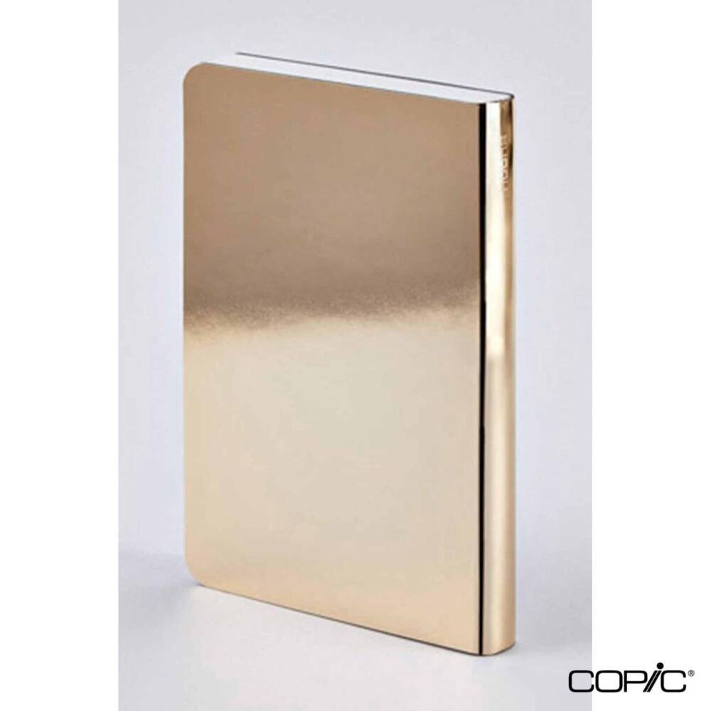 Nuuna Noktalı Premium Defter Shiny Starlet Gold A6 120 gr 176 Sayfa