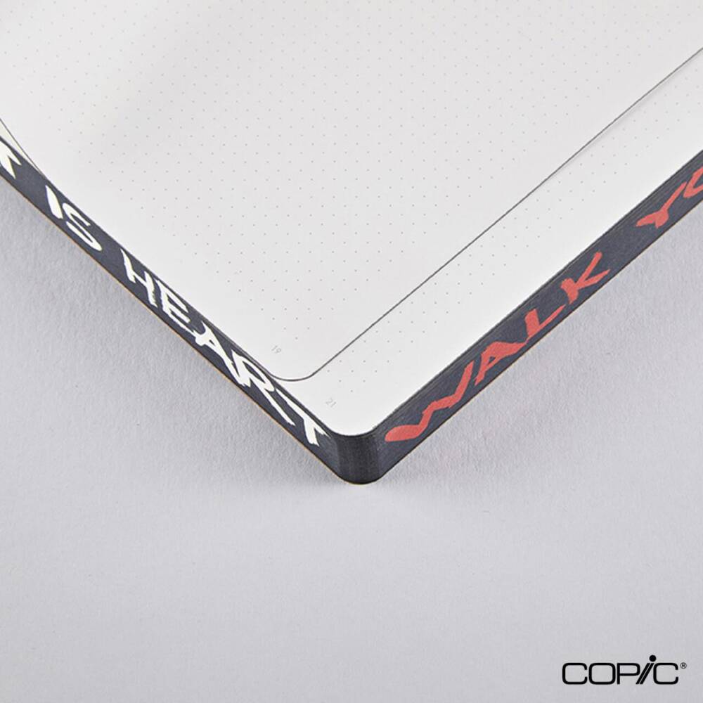 Nuuna Noktalı Premium Defter Walking Art By Marija Mandic A5 120 gr 256 Sayfa