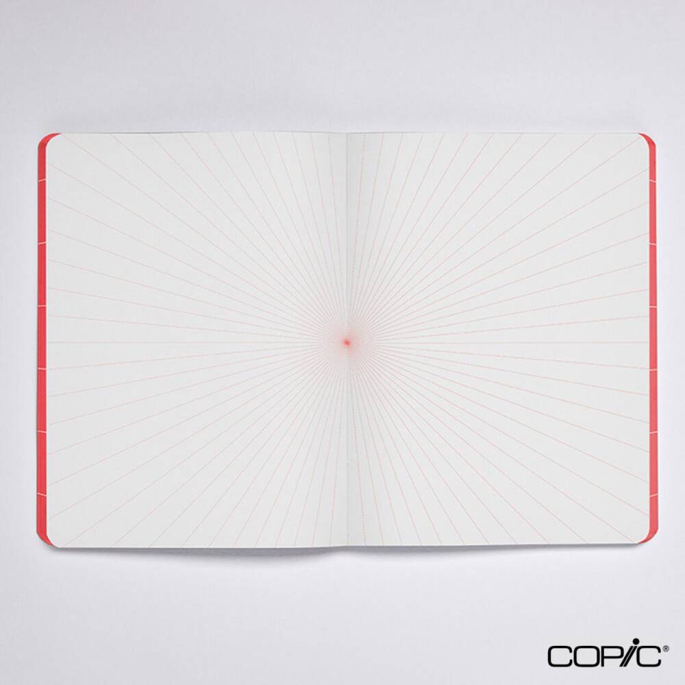 Nuuna Premium Defter Break The Grid Red A5 120 gr 160 Sayfa