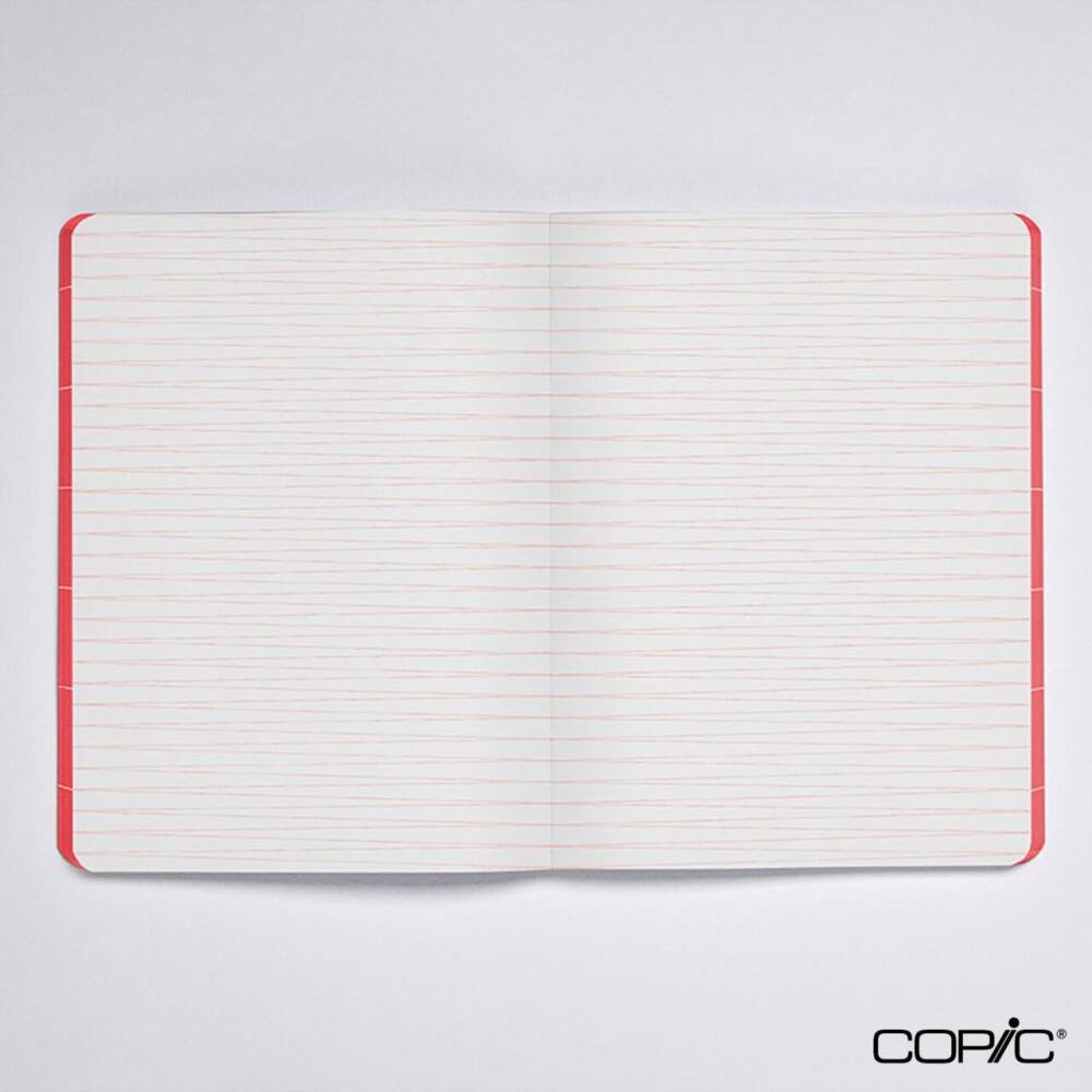 Nuuna Premium Defter Break The Grid Red A5 120 gr 160 Sayfa