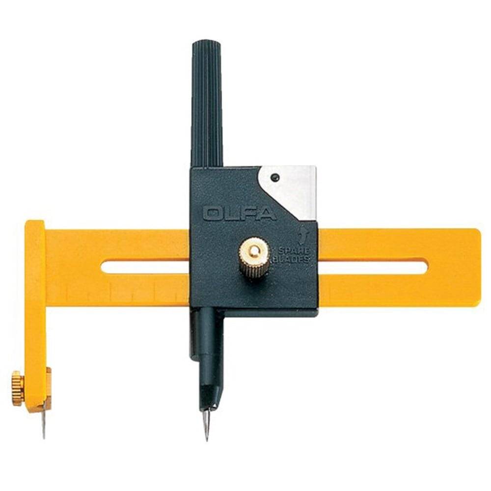 Olfa Cmp-1 Daire Kesici Maket Bıçağı 1-15 cm Çap