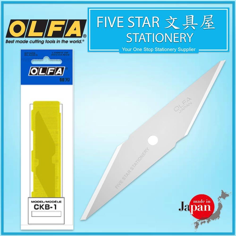 Olfa Maket Bıçağı Yedeği CKB-1