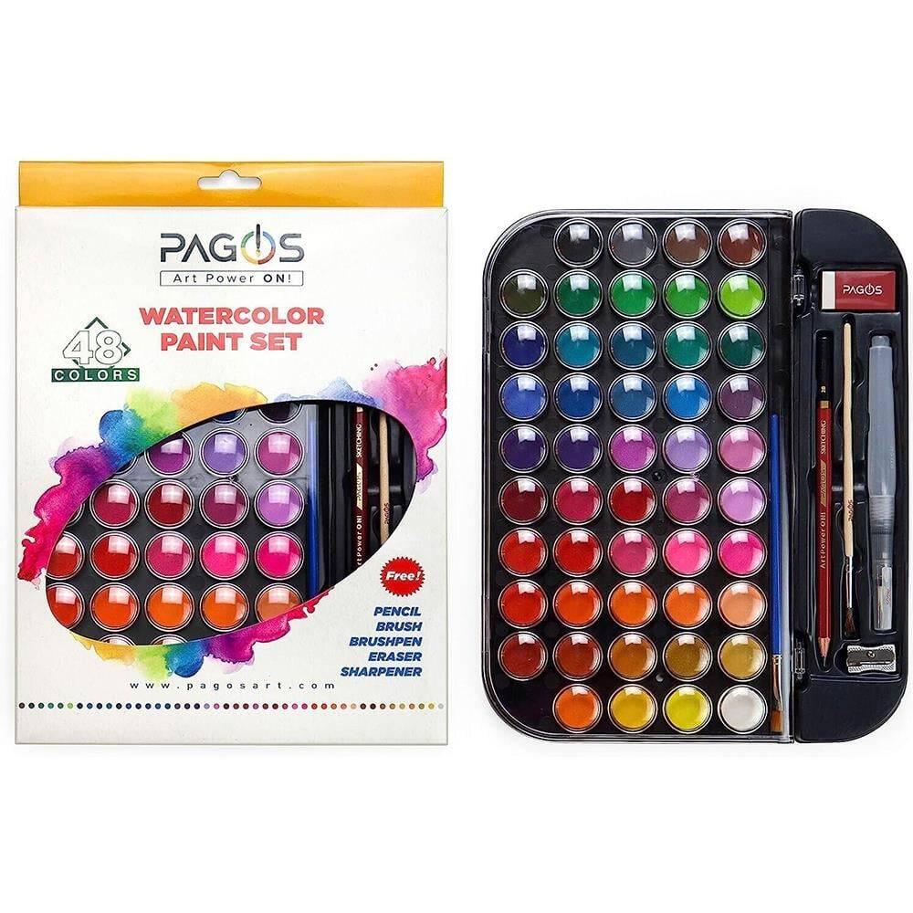 Pagos Watercolor Set 48 Colors