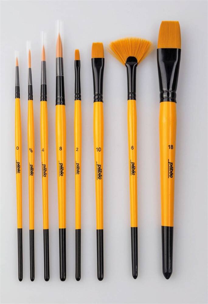 Pebeo 8Li Fırça Seti - Set 4
