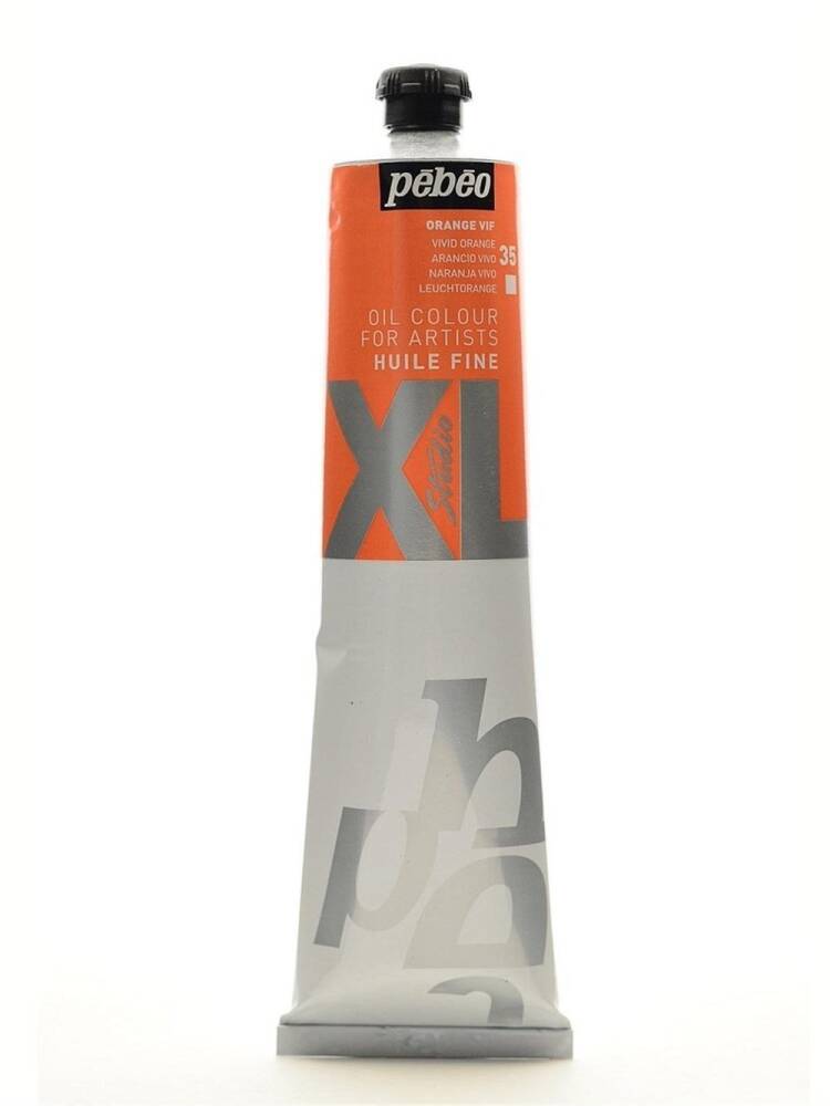 Pebeo Huile Fine XL 200 ml Yağlı Boya 35 - Vivid Orange