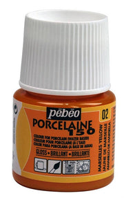 Pebeo Porcelaine 150 Fırınlanabilir Porselen Boyası 45 ml Marseille Yellow