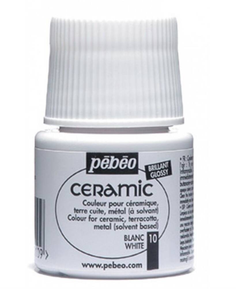 Pebeo Seramik Boyası 45 ml White
