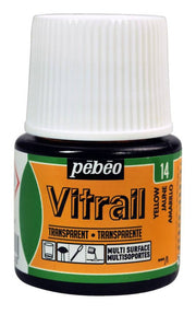 Pebeo Vitrail Cam Boyası 45 ml 14 Yellow
