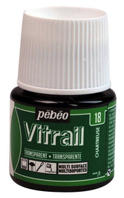 Pebeo Vitrail Cam Boyası 45 ml 18 Chartreuse