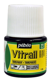 Pebeo Vitrail Cam Boyası 45 ml 23 Lemon