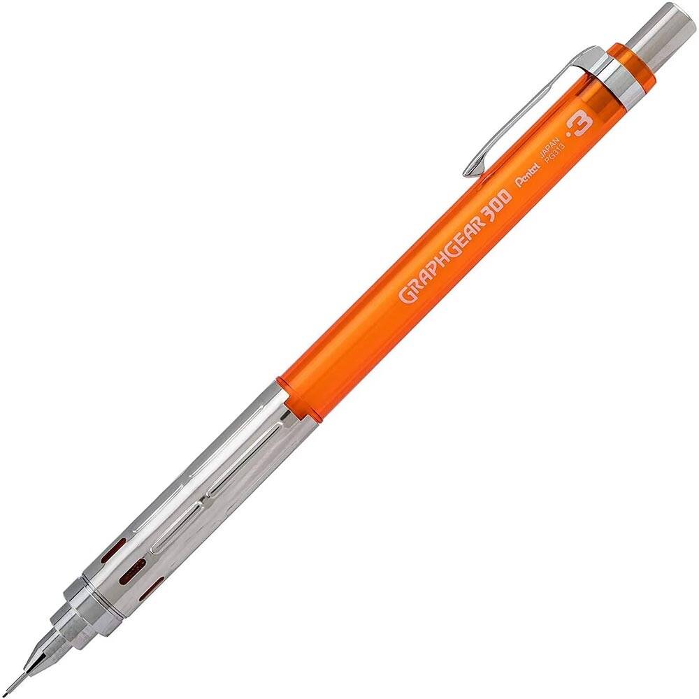 Pentel Graphgear 300 Versatil Teknik Çizim ve Yazı Kalemi 0.3 mm