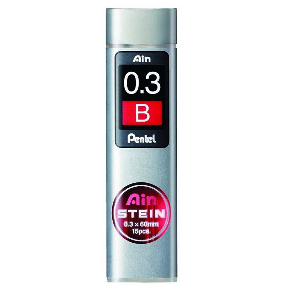 Pentel Min Hı-Polymer Steın 0,3 mm B