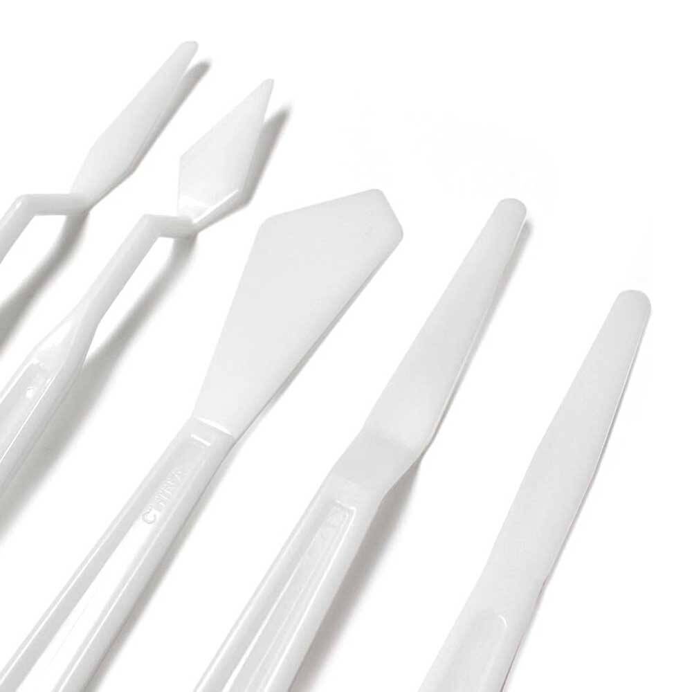 Plastik Spatula 5'Li