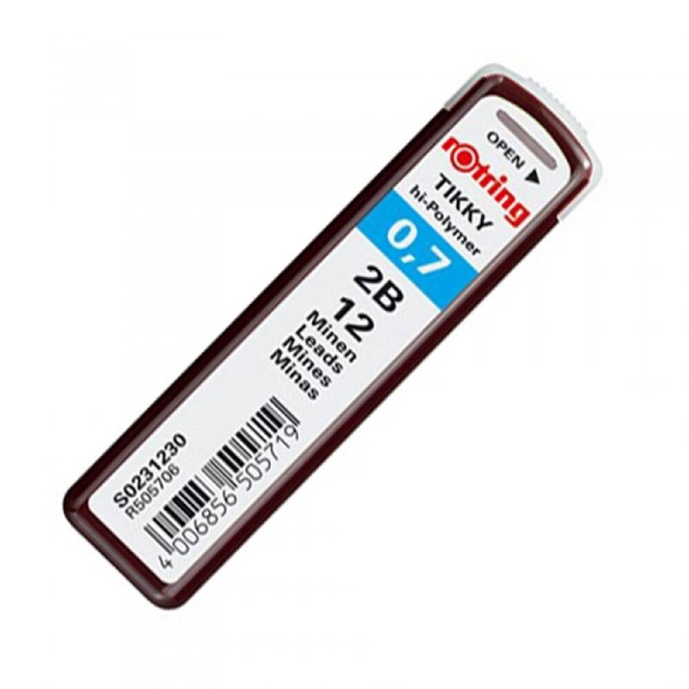 Rotring Hi-Polymer Kurşun Kalem Ucu 0.7 mm (2B)