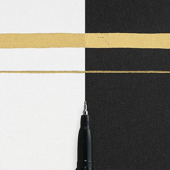 Sakura Pen Touch Kaligrafi Kalemi Extra Fine 0.7 mm Altın