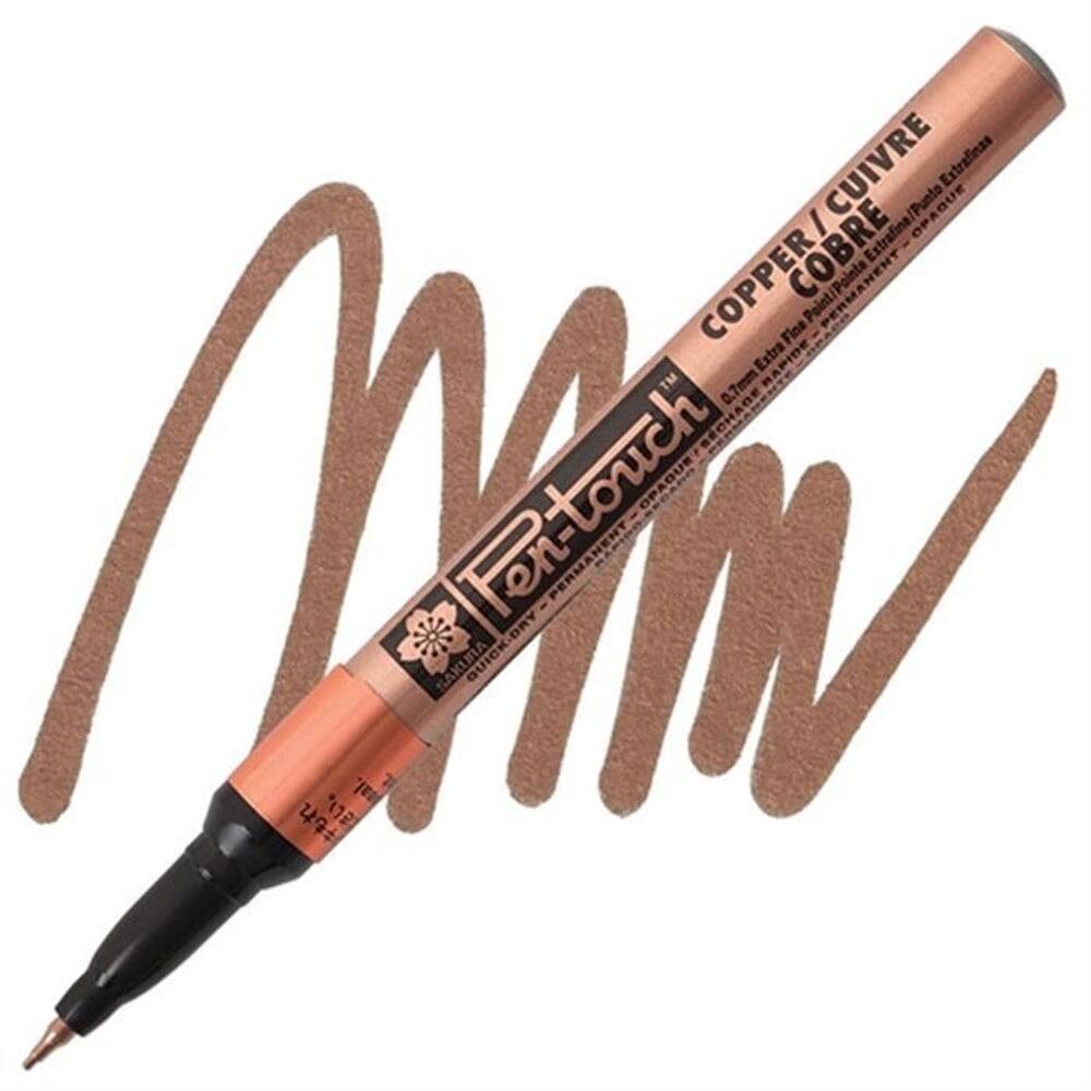 Sakura Pen Touch Kaligrafi Kalemi Medium 5.0 mm Bakır