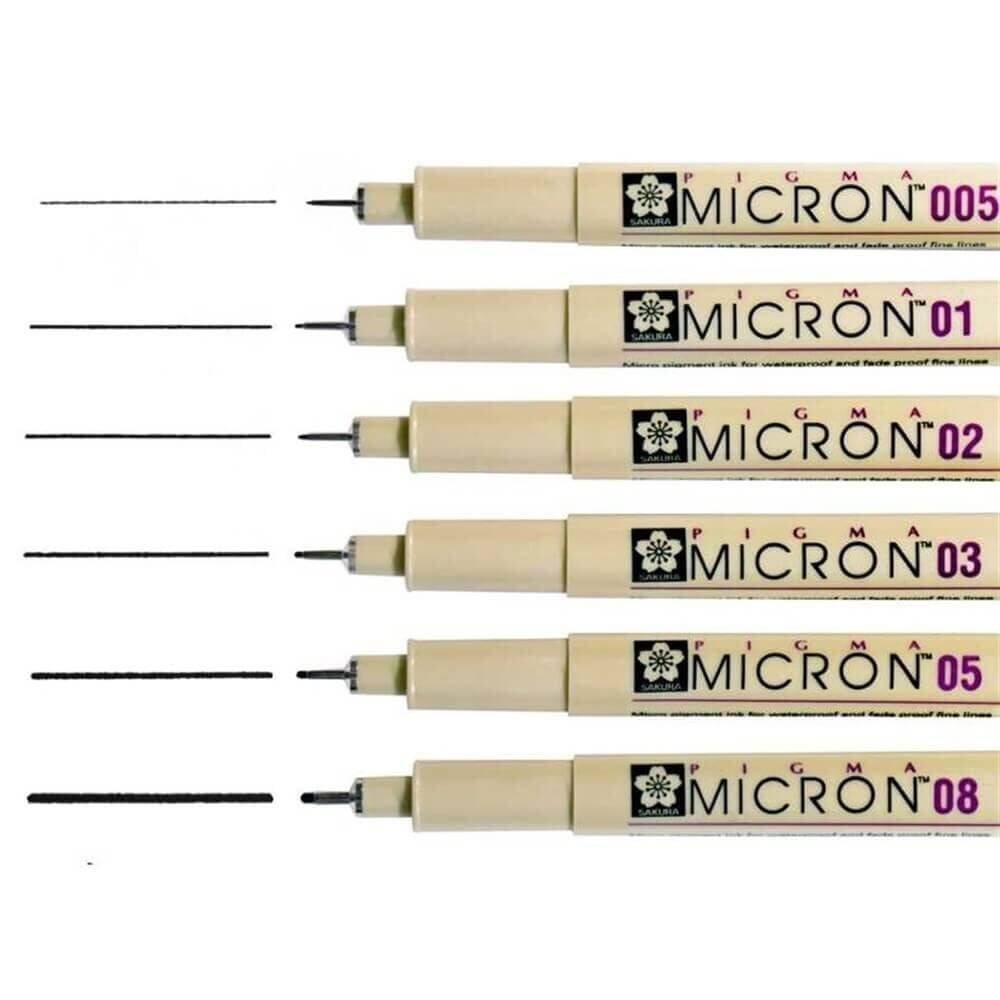 Sakura Pigma Micron Çizim Kalemi Siyah 0.3 mm