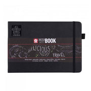 Sakura Sketch Book Black 140Gr 21X15Cm