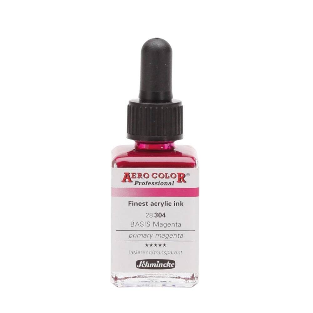 Schmincke Aero Color Akrilik Mürekkep 28 ml 304 Primary Magenta