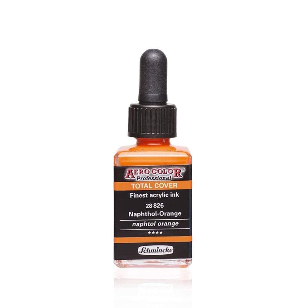 Schmincke Aero Color Akrilik Mürekkep 28 ml 826 Naphtol Orange