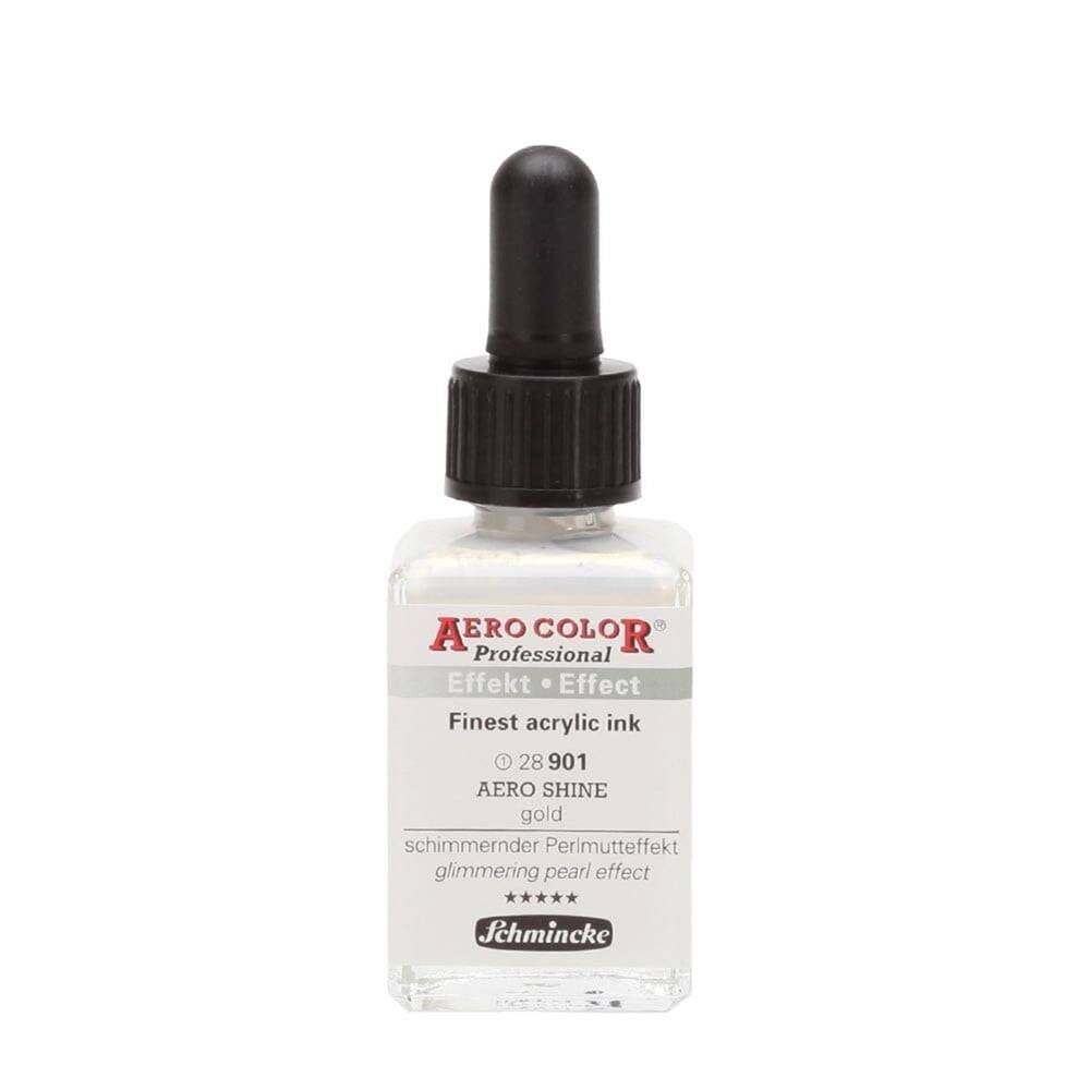 Schmincke Aero Color Akrilik Mürekkep 28 ml 901 Aero Shine Gold