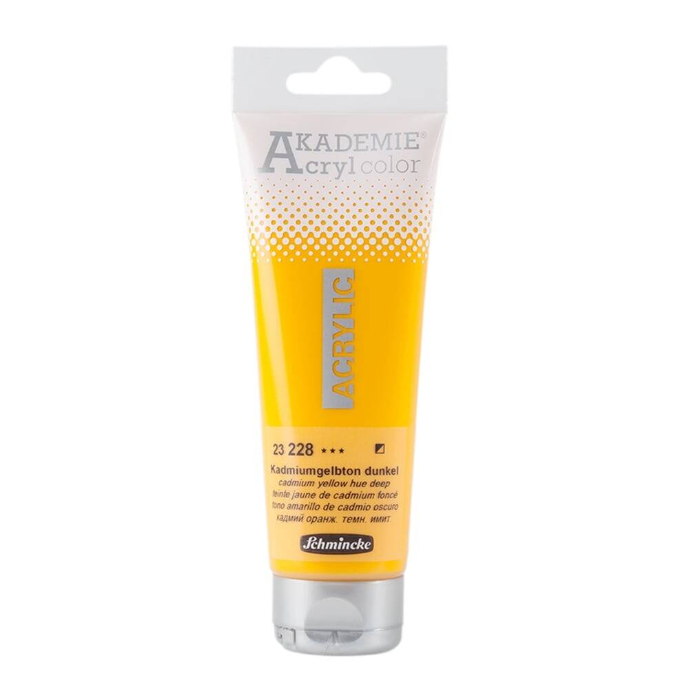 Schmincke Akademie Akrilik Boya 120 ml 228 Cadmium Yellow Hue De