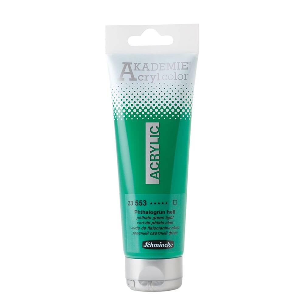 Schmincke Akademie Akrilik Boya 120 ml 553 Phthalo Green Light