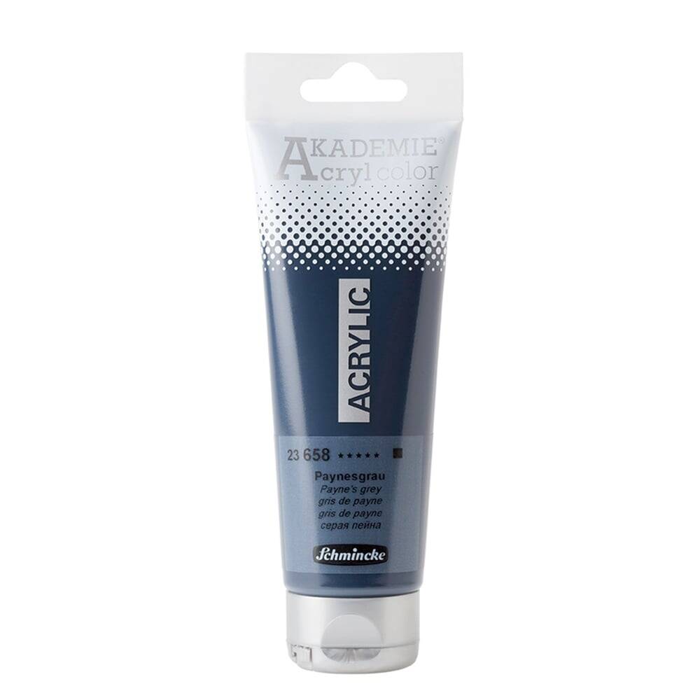 Schmincke Akademie Akrilik Boya 120 ml 658 PayneS Grey