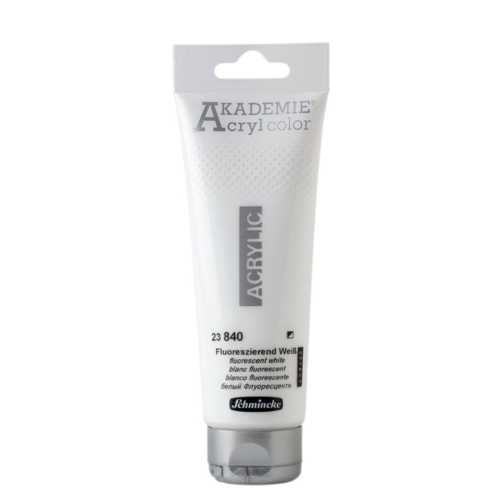 Schmincke Akademie Akrilik Boya 120 ml 840 Fluorescent White