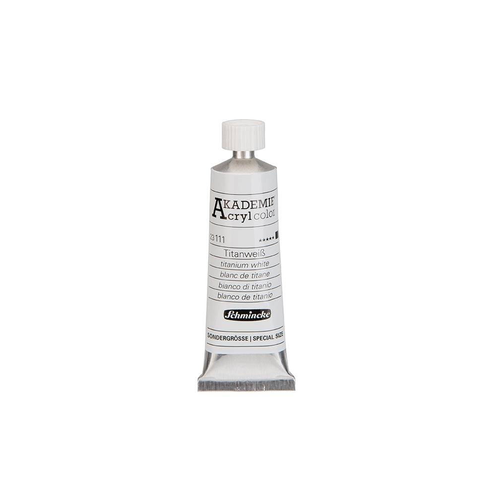 Schmincke Akademie Akrilik Boya 35 ml 111 Titanium White