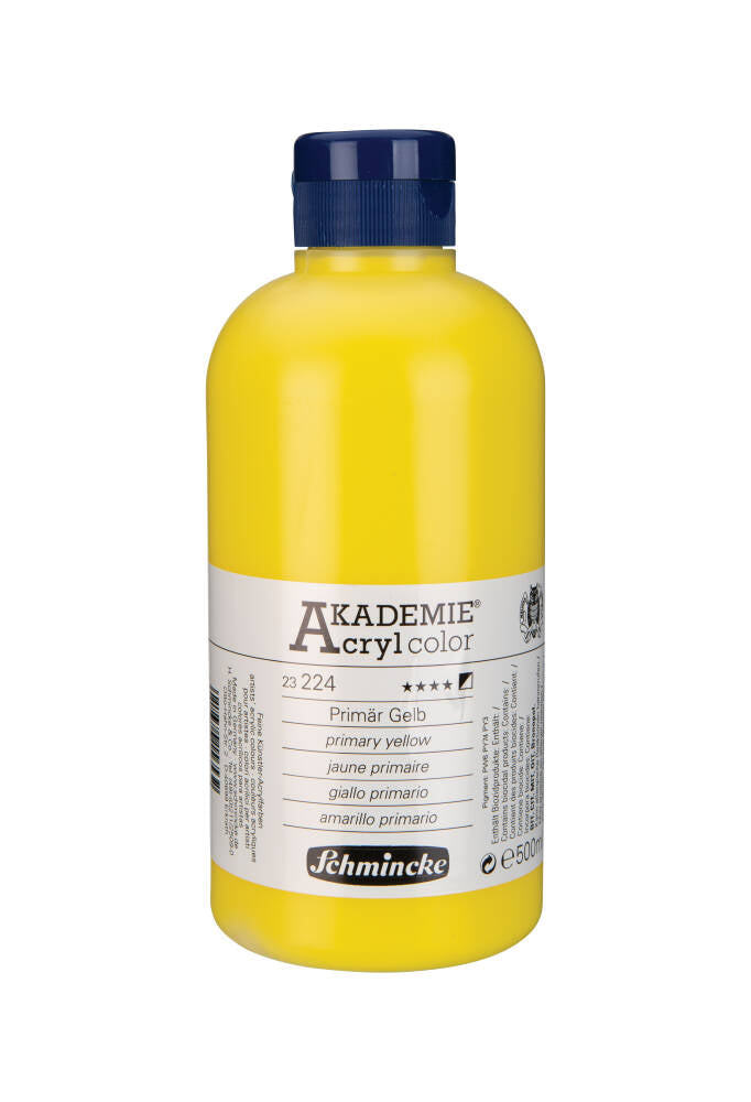 Schmincke Akademie Akrilik Boya 500 ml 224 Primary Yellow