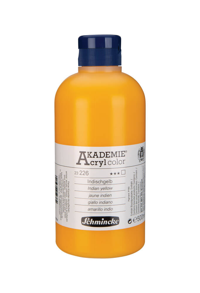 Schmincke Akademie Akrilik Boya 500 ml 226 Indian Yellow