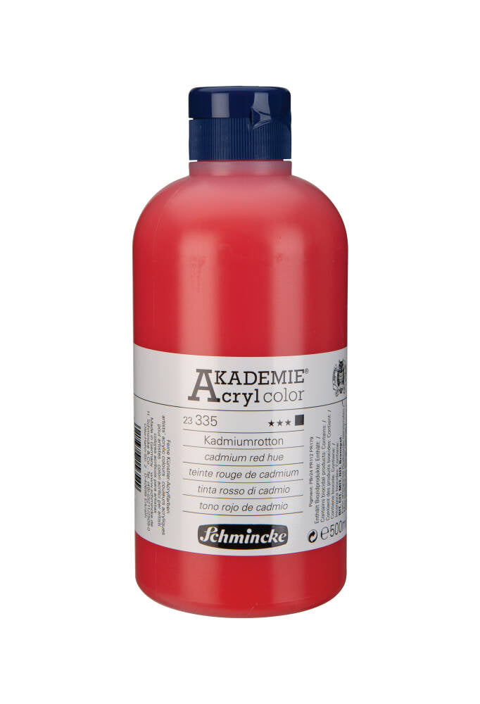 Schmincke Akademie Akrilik Boya 500 ml 335 Cadmium Red Hue