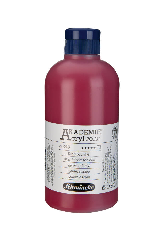 Schmincke Akademie Akrilik Boya 500 ml 343 Madder Deep