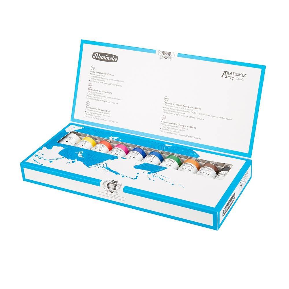 Schmincke Akademie Akrilik Boya Seti 10 x 60 ml