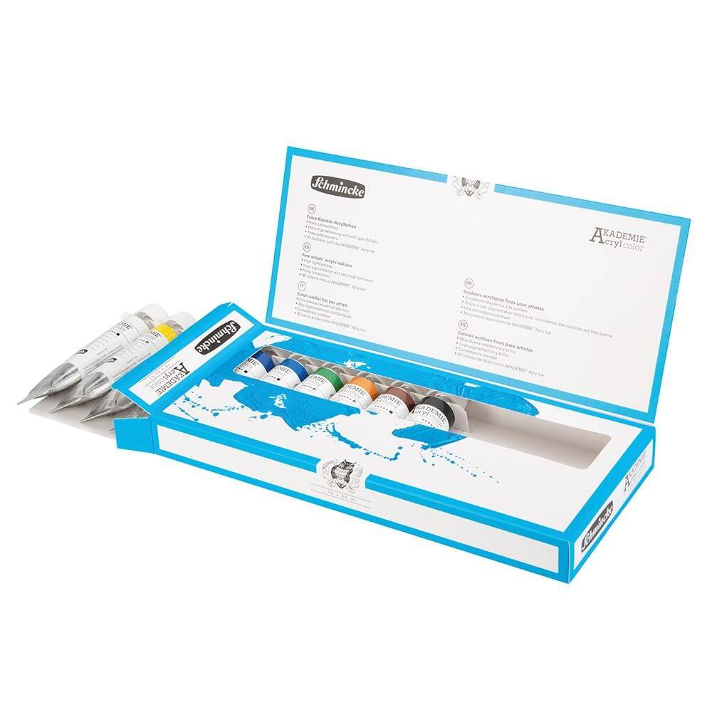 Schmincke Akademie Akrilik Boya Seti 10 x 60 ml