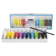 Schmincke Akademie Akrilik Boya Seti 11 x 40 ml + Da Vinci Fırça 10 Numara