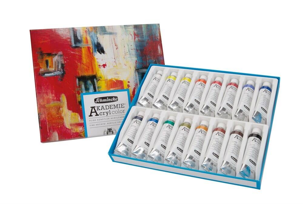 Schmincke Akademie Akrilik Boya Seti 16 x 35 ml