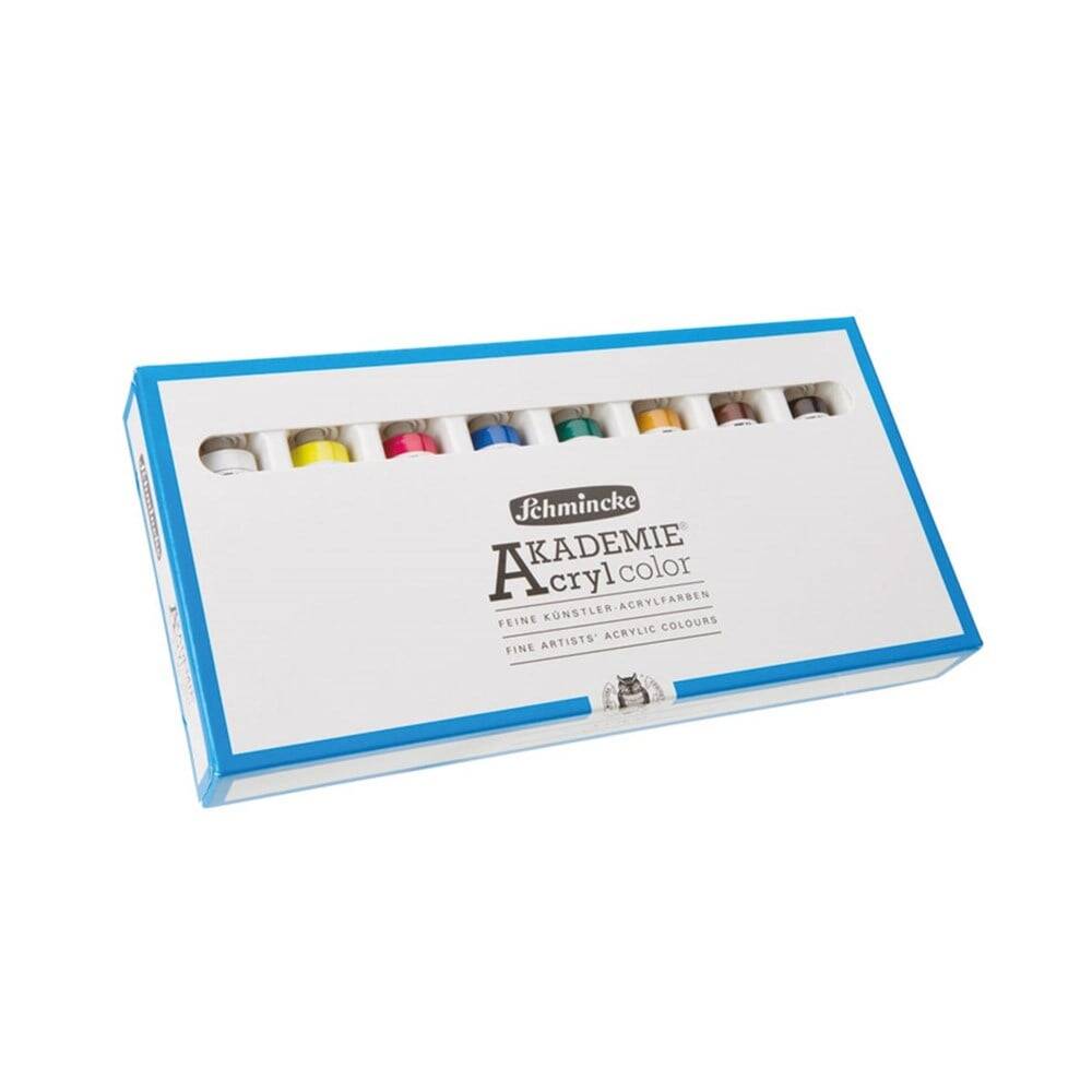 Schmincke Akademie Akrilik Boya Seti 8 x 20 ml