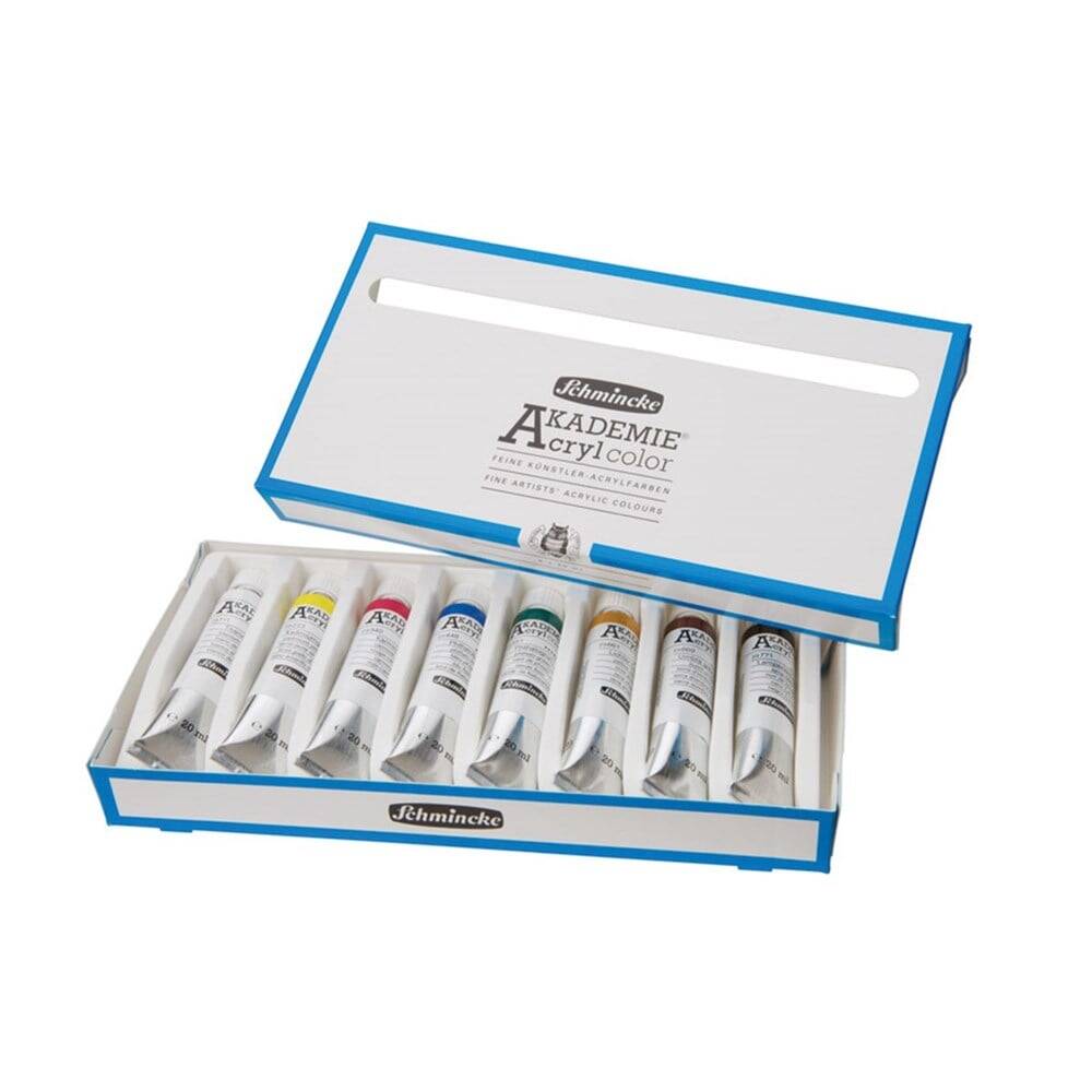 Schmincke Akademie Akrilik Boya Seti 8 x 20 ml
