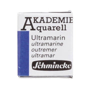 Schmincke Akademie Aquarell Yarım Tablet Sulu Boya 443 Ultramarine