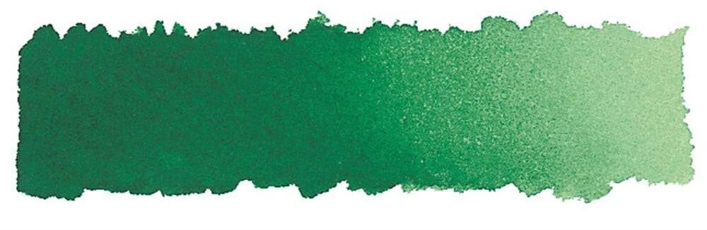 Schmincke Akademie Aquarell Yarım Tablet Sulu Boya 553 Permanent Green