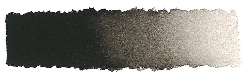 Schmincke Akademie Aquarell Yarım Tablet Sulu Boya 782 Black