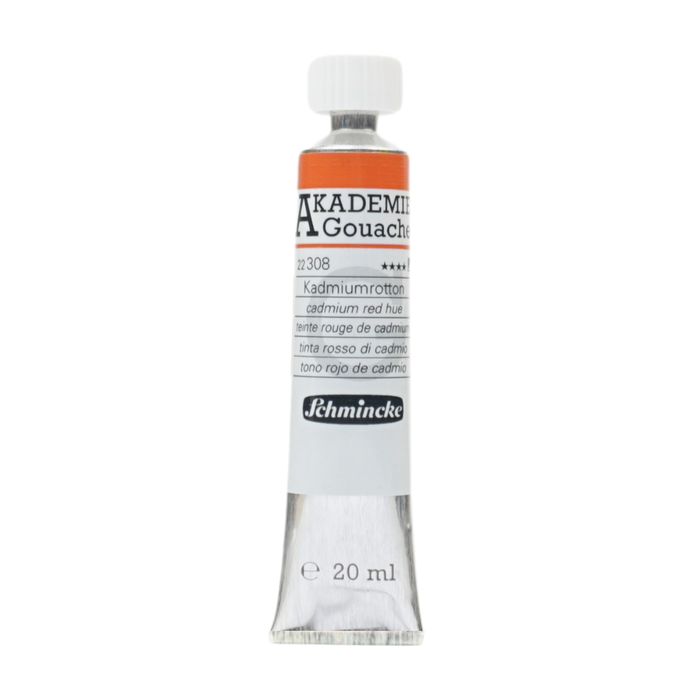 Schmincke Akademie Guaj Boya 20 ml 308 Cadmium Red Hue