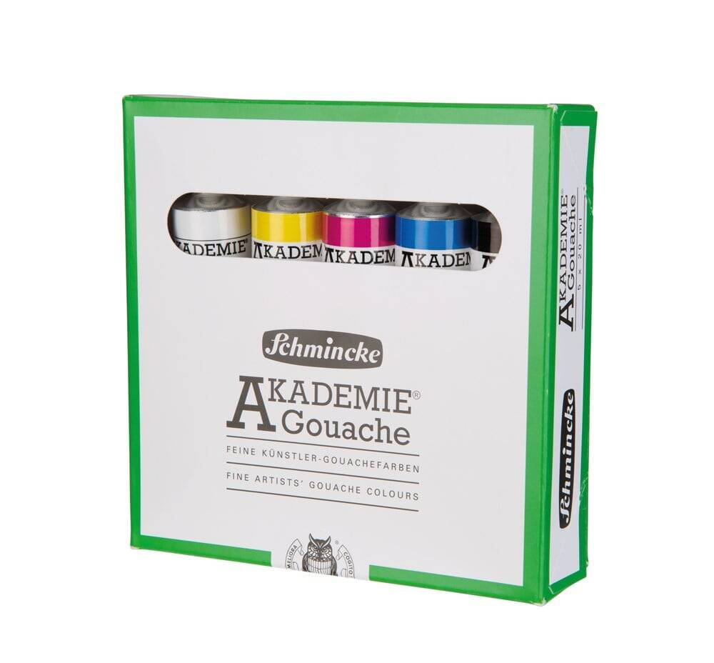 Schmincke Akademie Guaj Boya Set 5x20ml