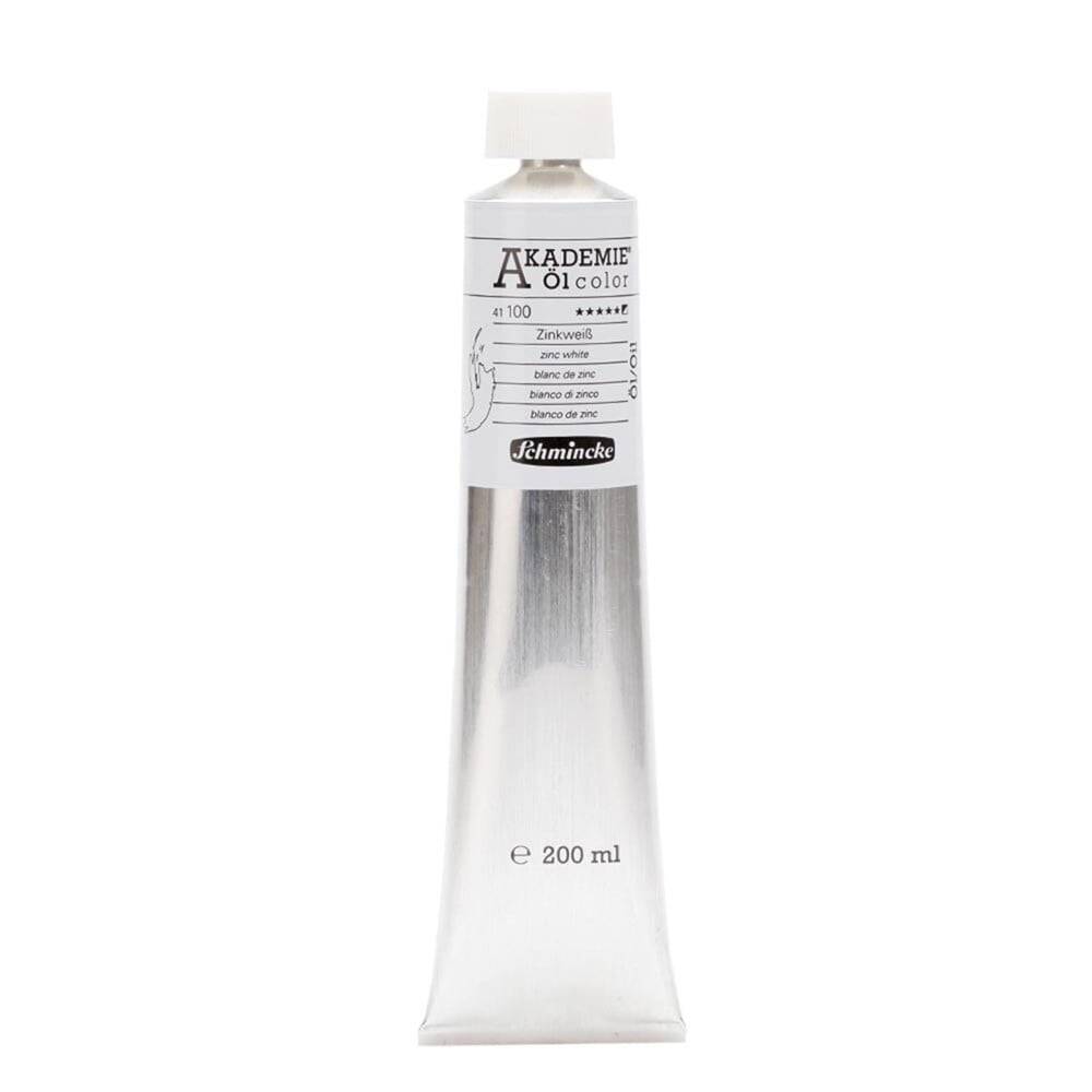 Schmincke Akademie Öl Color Yağlı Boya 200 ml Seri 1 100 Zinc White