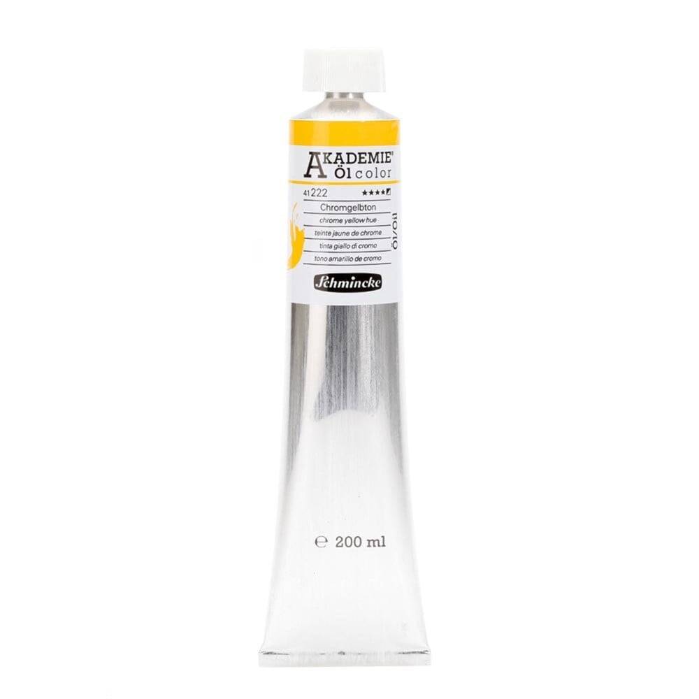 Schmincke Akademie Öl Color Yağlı Boya 200 ml Seri 1 222 Chrome Yellow Hue