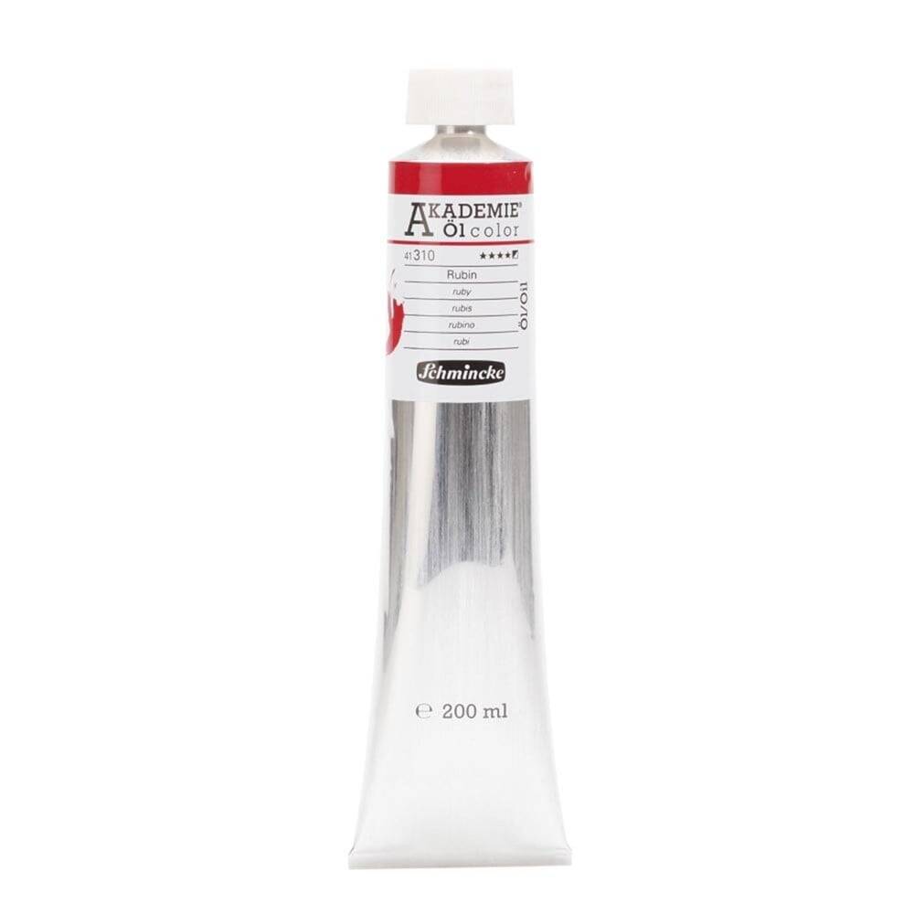 Schmincke Akademie Öl Color Yağlı Boya 200 ml Seri 1 310 Ruby